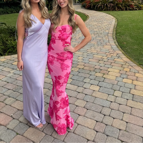 Anna October X j crew strappy lilac maxi - Picture 1 of 3